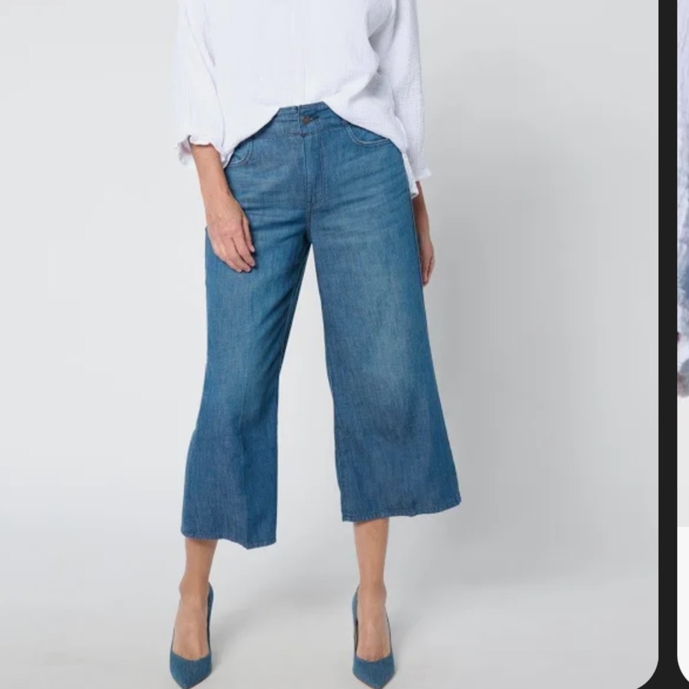 Bridget wide leg capri